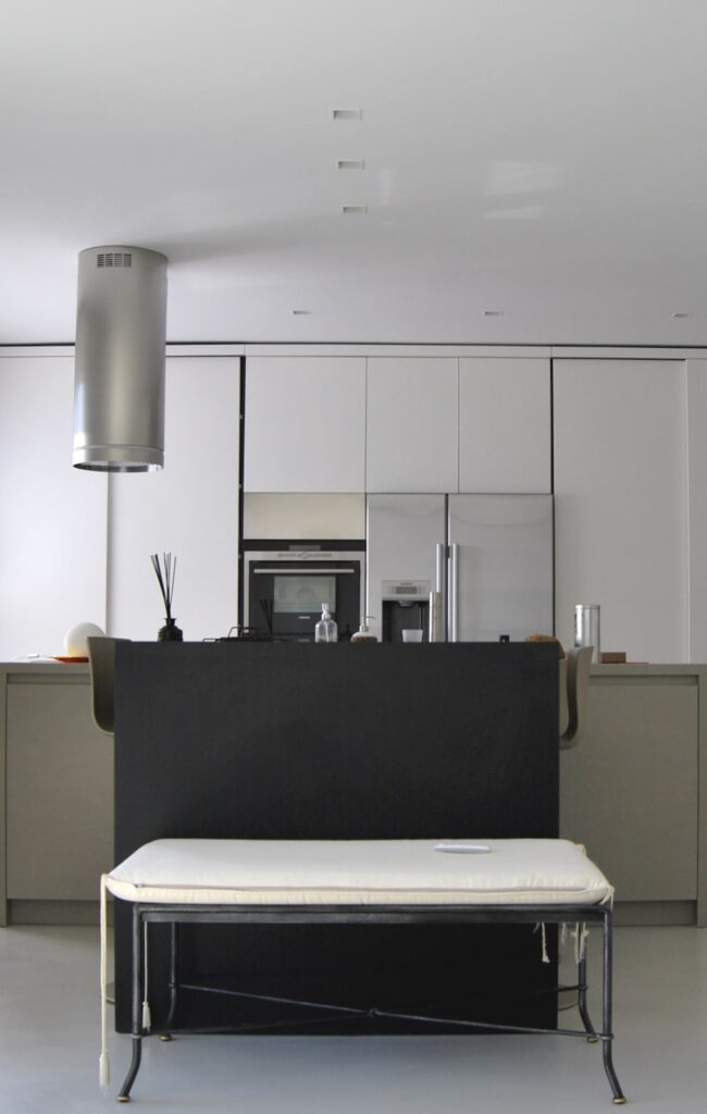 Cucina appartamento lugano architetto Alessandra Ferrari