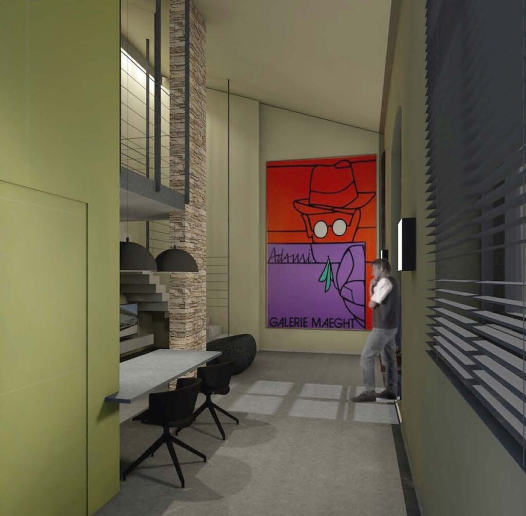 rendering appartamento via savona 93 milano